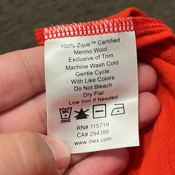 Ibex Merino Wool Quarter Zip Short Sleeve Top - Picture 3 of 7